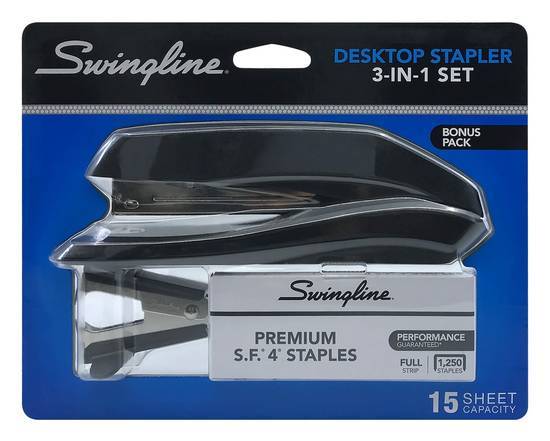Swingline 3 in 1 Premium Stapler Set (1 set)