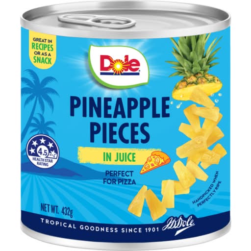 Dole Sunshine For All Pineapple Pieces in Juice (432g)
