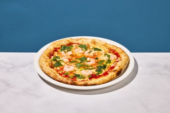 Garlic King Prawn & Pesto