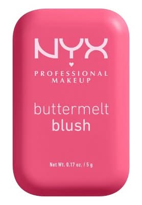 NYX Professional Makeup Buttermelt Powder Blush Fade and Transfer Resistant Blush, 01 My Butta Half (0.17 oz)