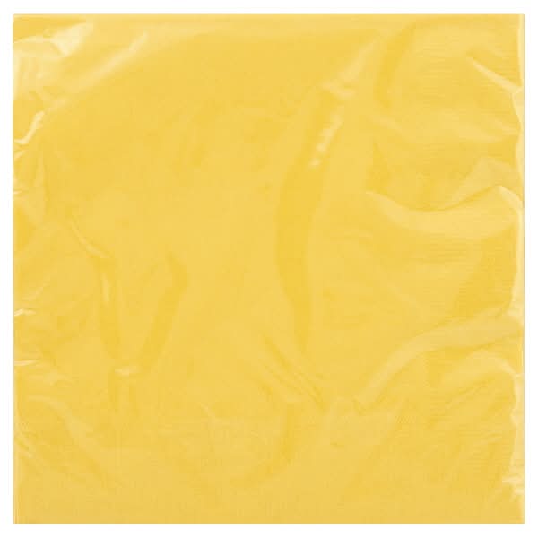 Unique Luncheon Yellow Napkins (20 x 0.18 oz)