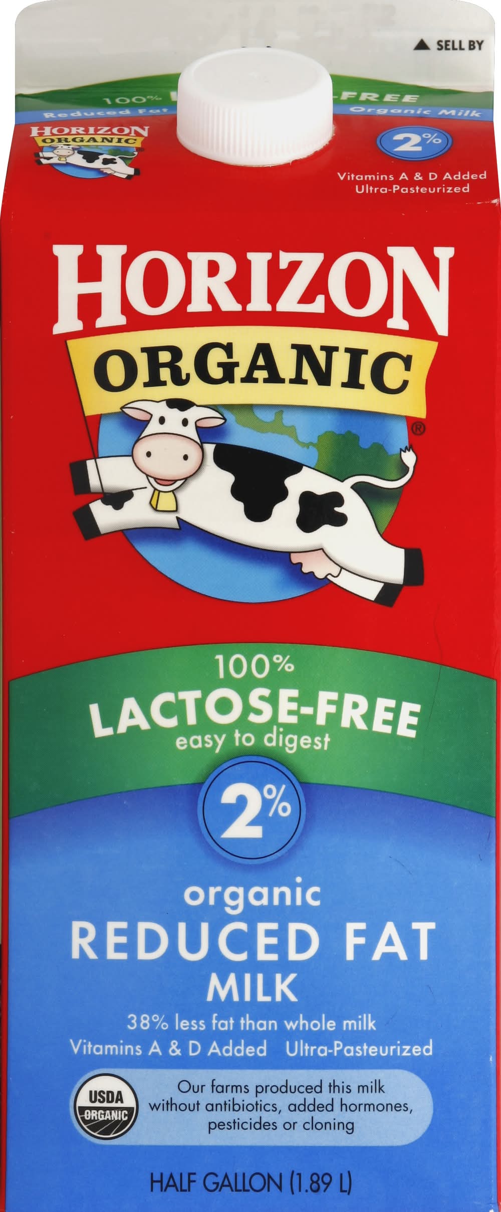 Horizon Organic 2% Reduced Fat Lactose Free Milk (66.66 oz)