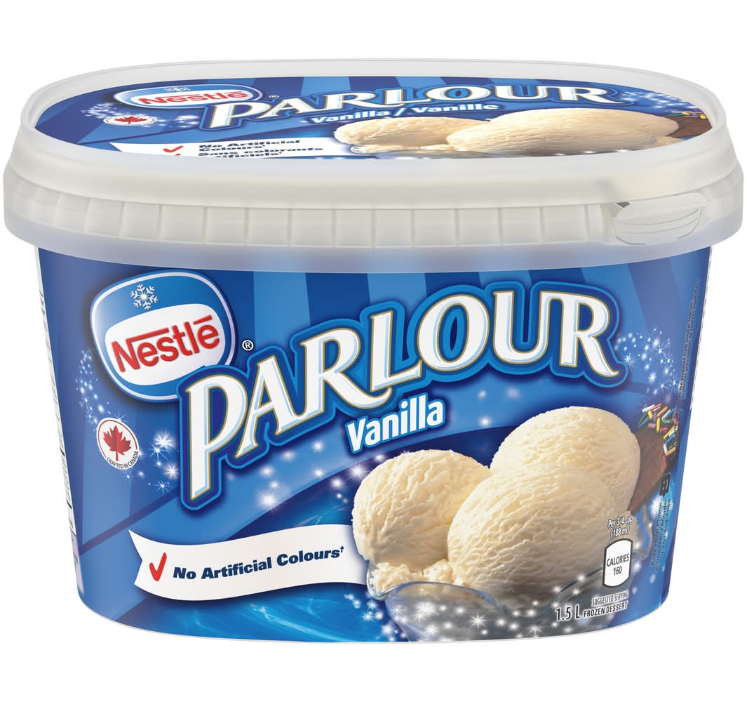 Nestlé Parlour Ice Cream, Vanilla (1.5 L)