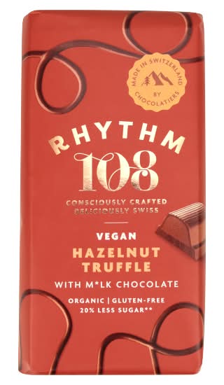 Rhythm 108 Hazelnut Truffle With Milk Chocolate (100g)
