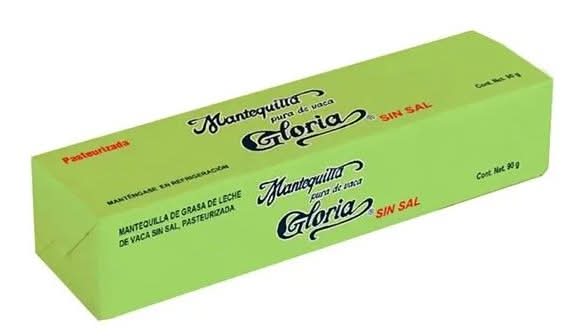 Gloria · Mantequilla sin sal (90 g)