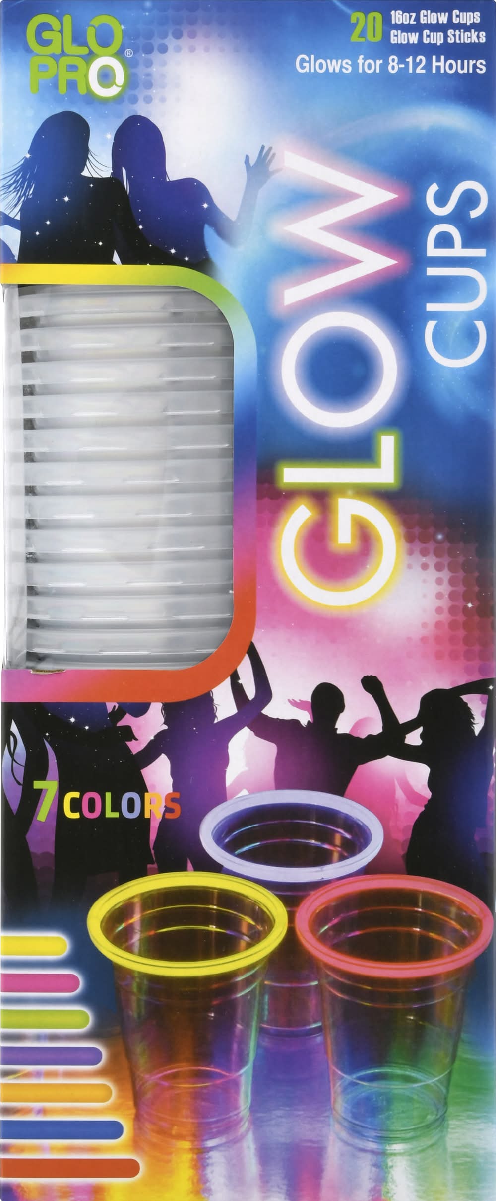 Glo Pro Colors Glow Cups (1 lbs)