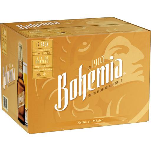 Bohemia Mexican Pilsner Beer (12 x 12 fl oz)