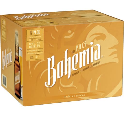 Bohemia Mexican Pilsner Beer (12 x 1 oz)