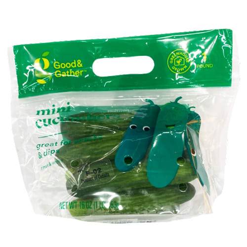 Mini Cucumbers - 16oz Bag - Good & Gather™ (Packaging May Vary)