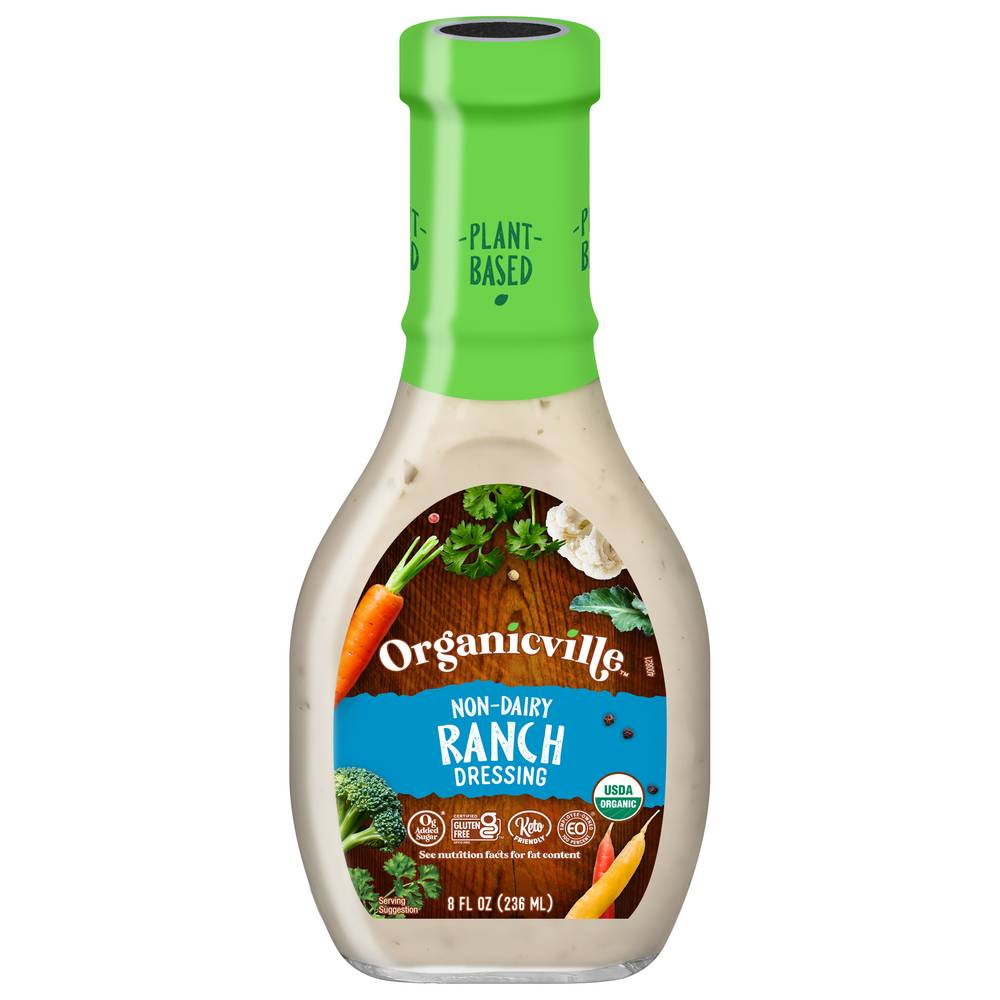 Organicville Non Dairy Ranch Dressing (8 fl oz)