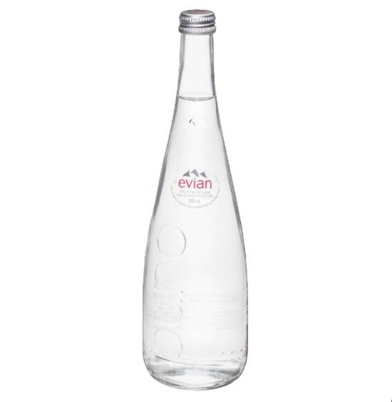 Evian Natural Spring Water (750 ml)