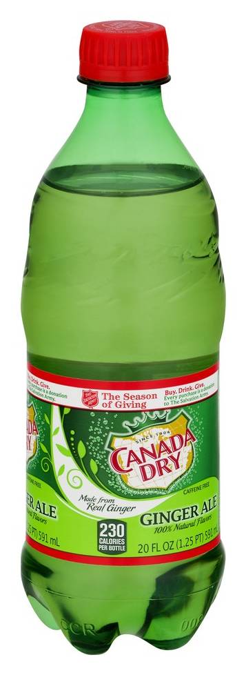 Canada Dry · Ginger Ale (20 fl oz)