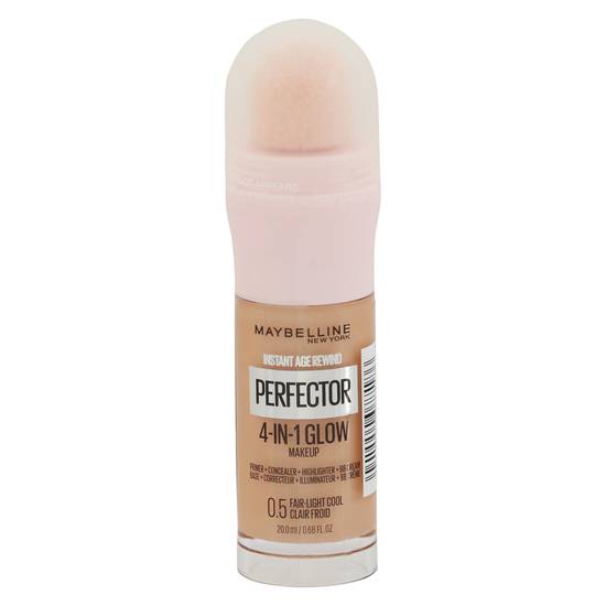 Maybelline New York Instant Age Rewind Fair-Light Cool 0.5 Perfector 4-in-1 Glow Makeup (fair/light cool)