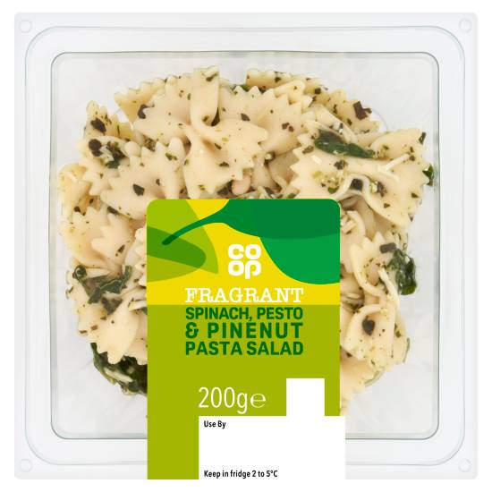 Co-op Spinach & Pine Nut Pasta (200g)