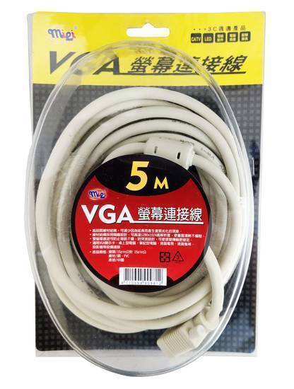 VGA-Vga線15公對15公(5m)#4710694909812