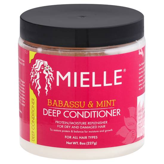 Mielle Babassu & Mint Deep Conditioner (8 oz)