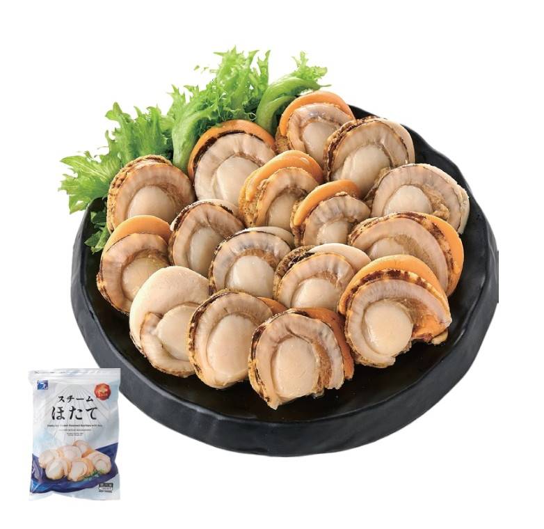 冷凍熟帆立貝(每包淨重約400g/18~20顆) <1Bag包 x 1 x 1Bag包>