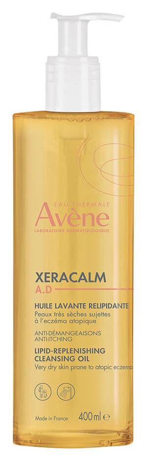 Aceite Limpiador Relipidizante XeraCalm A.D Pieles con tendencia atópica y/o sujetas a picor. EAU THERMALE AVENE