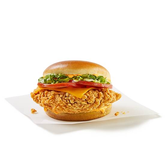 Spicy Deluxe Big Crunch Sandwich