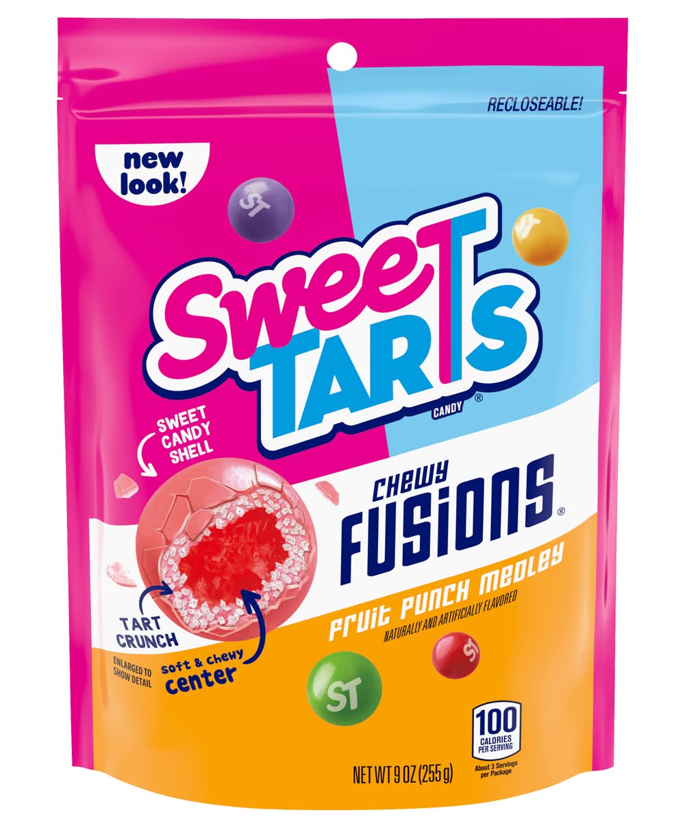 SweeTARTS Fruit Punch Medley Chewy Fusions (9 oz)
