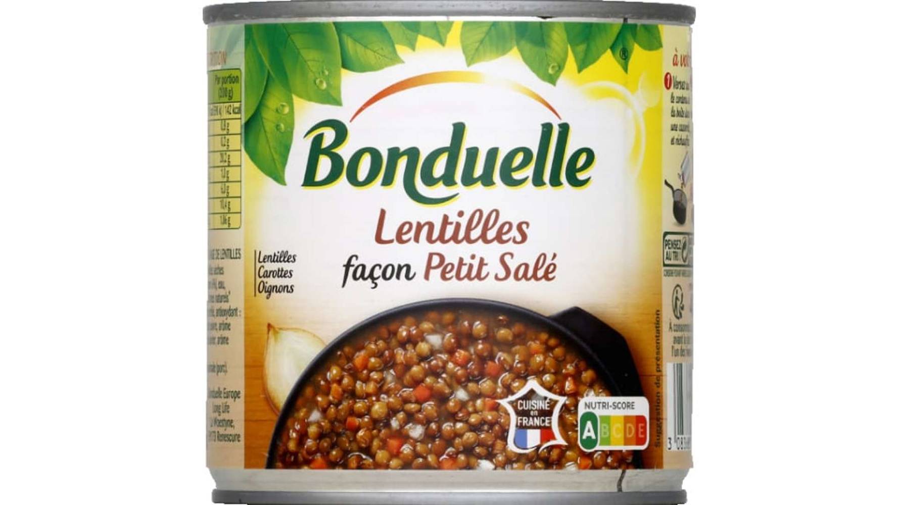 Bonduelle - Lentilles façon petit salé (400g)