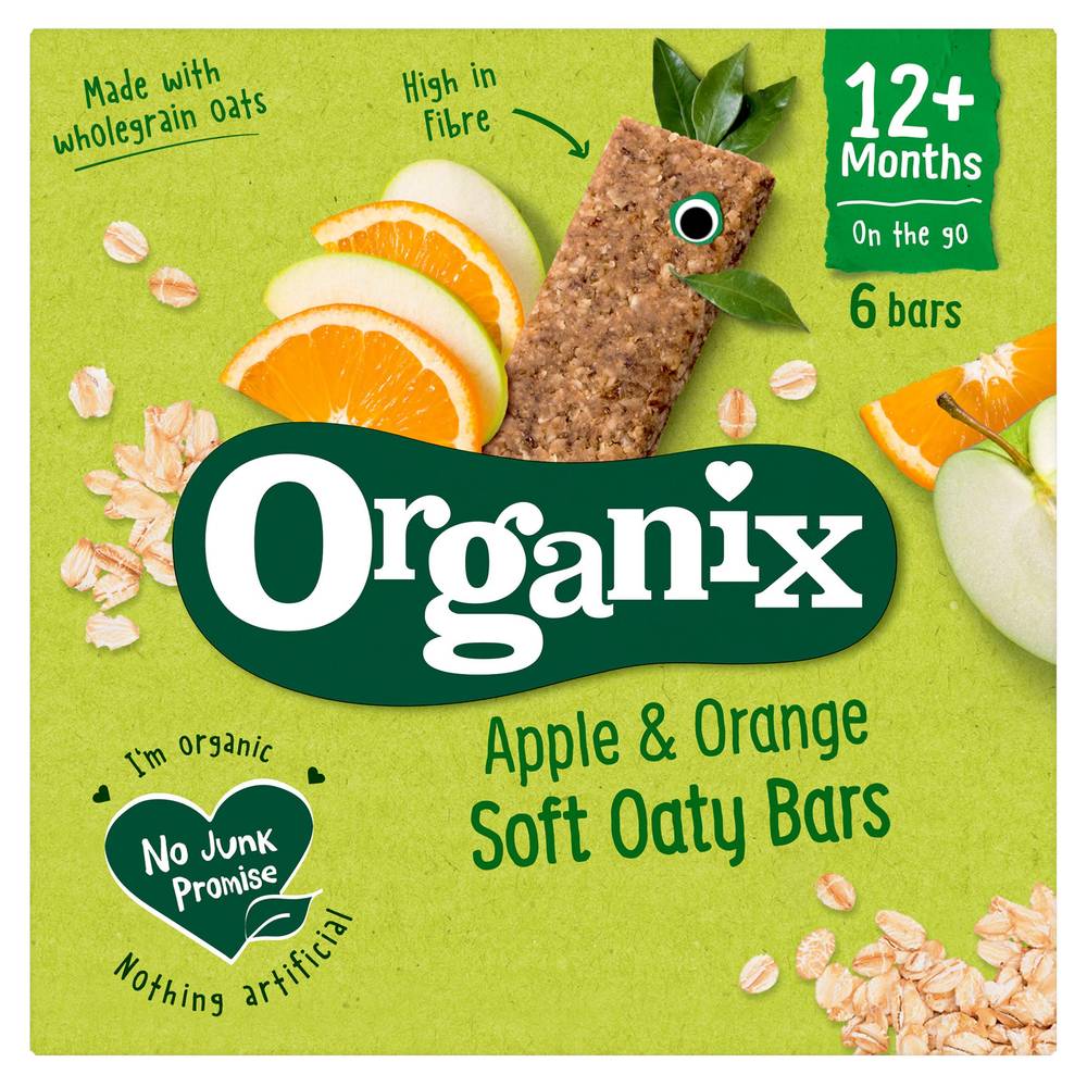 Organix Oaty Bars 12 +Months(6 Ct)