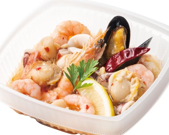 （ソースのみ・麺なし）海の幸のペペロンチーノ　(Sauce only)