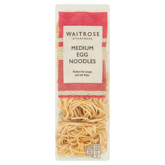 Waitrose Egg Noodles Medium