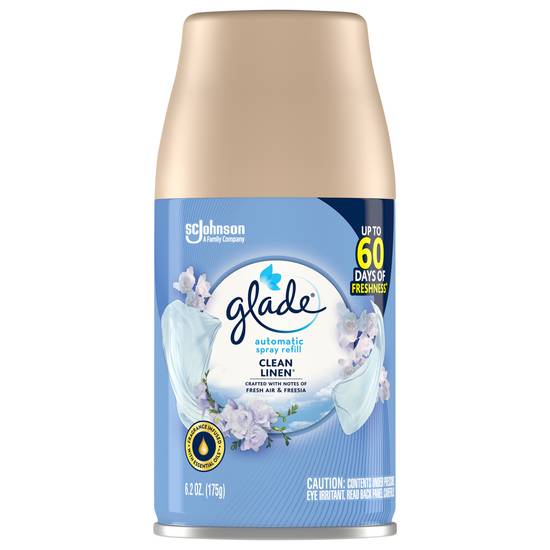 Glade Clean Linen Automatic Spray Refill
