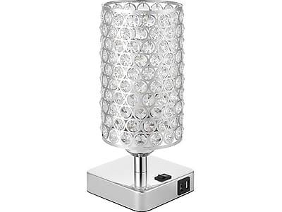 Rumi Lighting LED Desk Lamp, 11, Clear Chrome (ERP14ST)