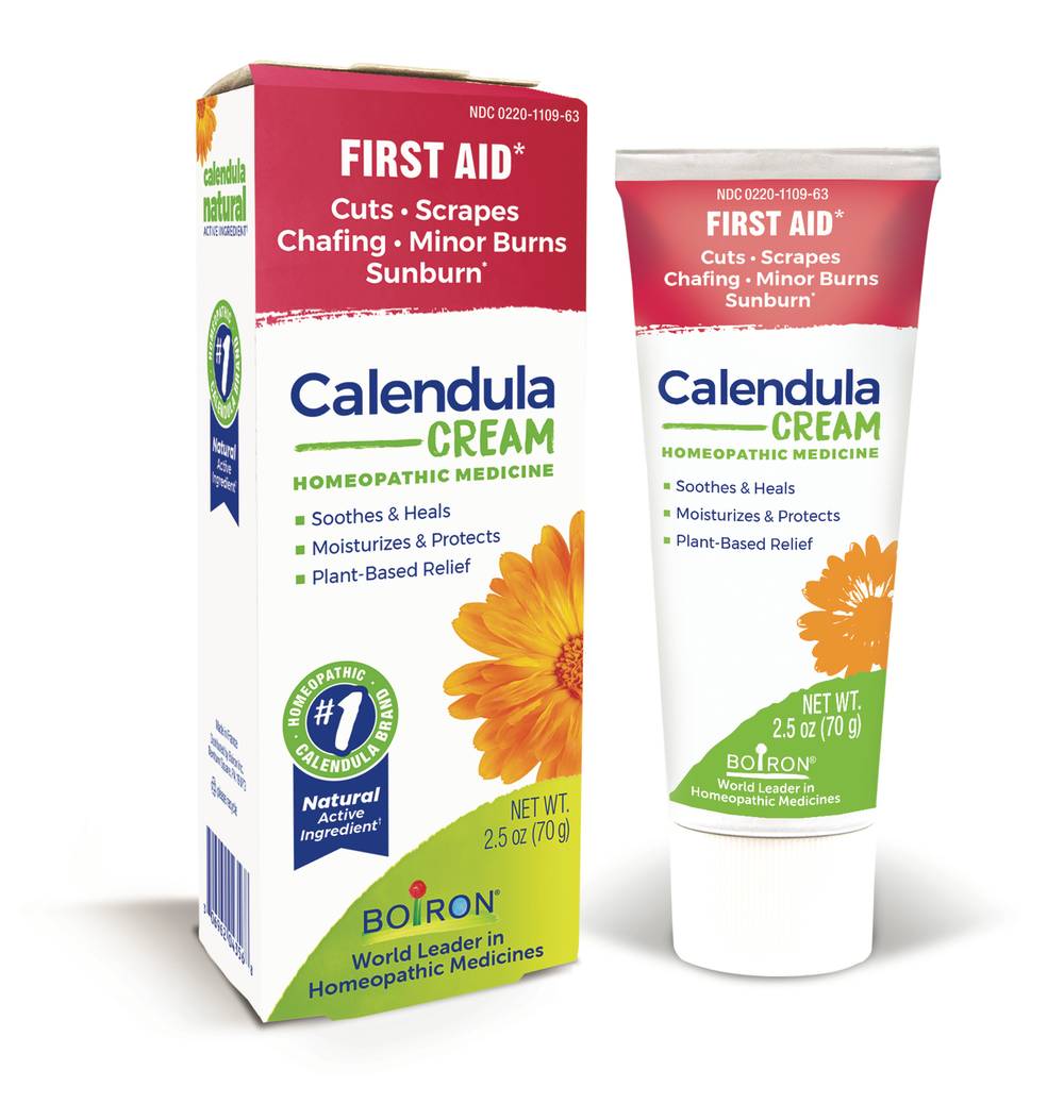 Boiron First Aid Calendula Cream Homeopathic Medicine (2.5 oz)