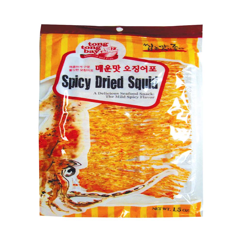 Tong Tong Bay Spicy Dried Squid (1.5 oz)