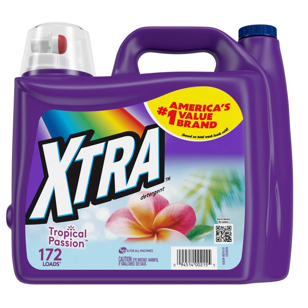 Xtra Trop Passion 172 Loads Liquid Laundry Detergent (206.4 fl oz)