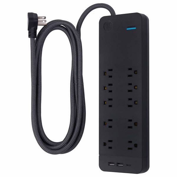 GE home electrical Ultrapro 10 Outlet 8' Cord Surge Protector