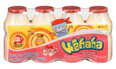Wahaha Yogurt Drink (4 x 100 ml)