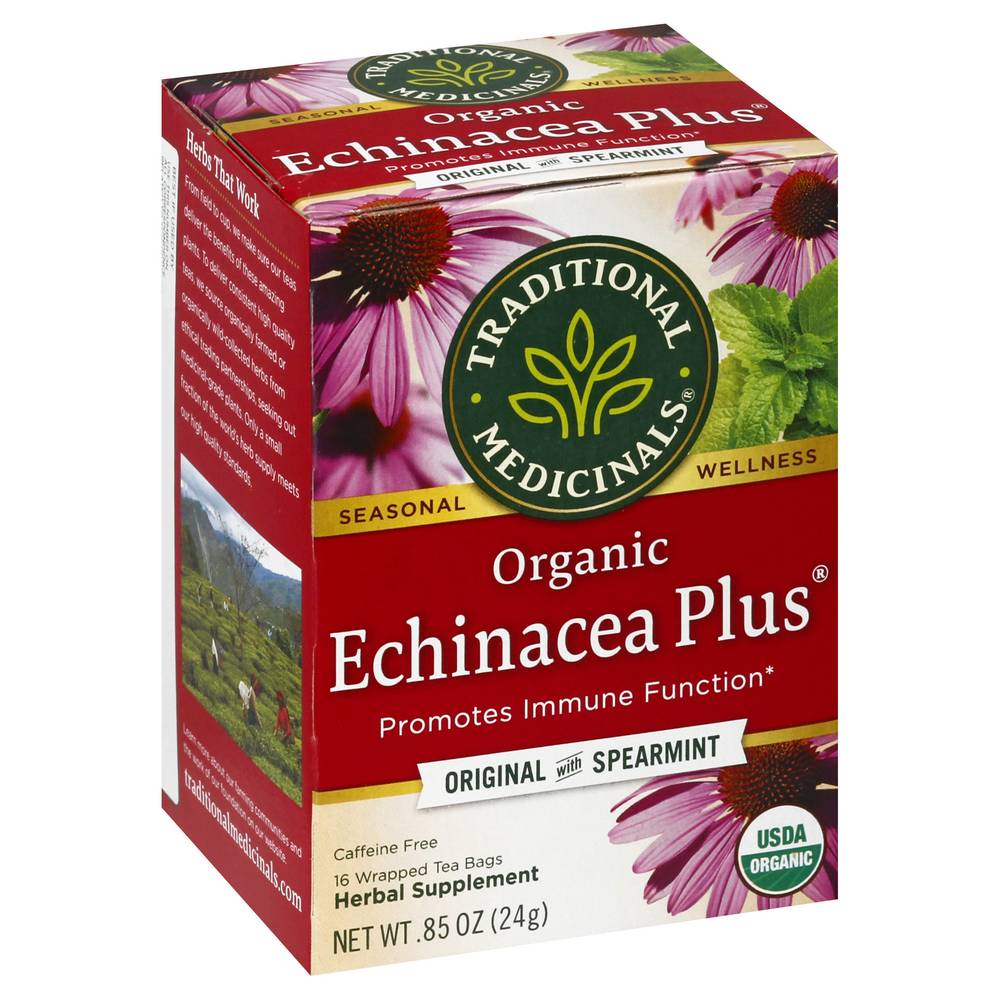 Traditional Medicinals Organic Echinacea Plus Original Tea ( 16 ct , 0.85 oz)