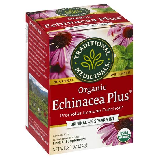 Traditional Medicinals Organic Echinacea Plus Original Tea (16 ct, 0.85 oz )