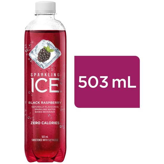 Sparkling Ice Black Raspberry Sparkling Water (503 ml)
