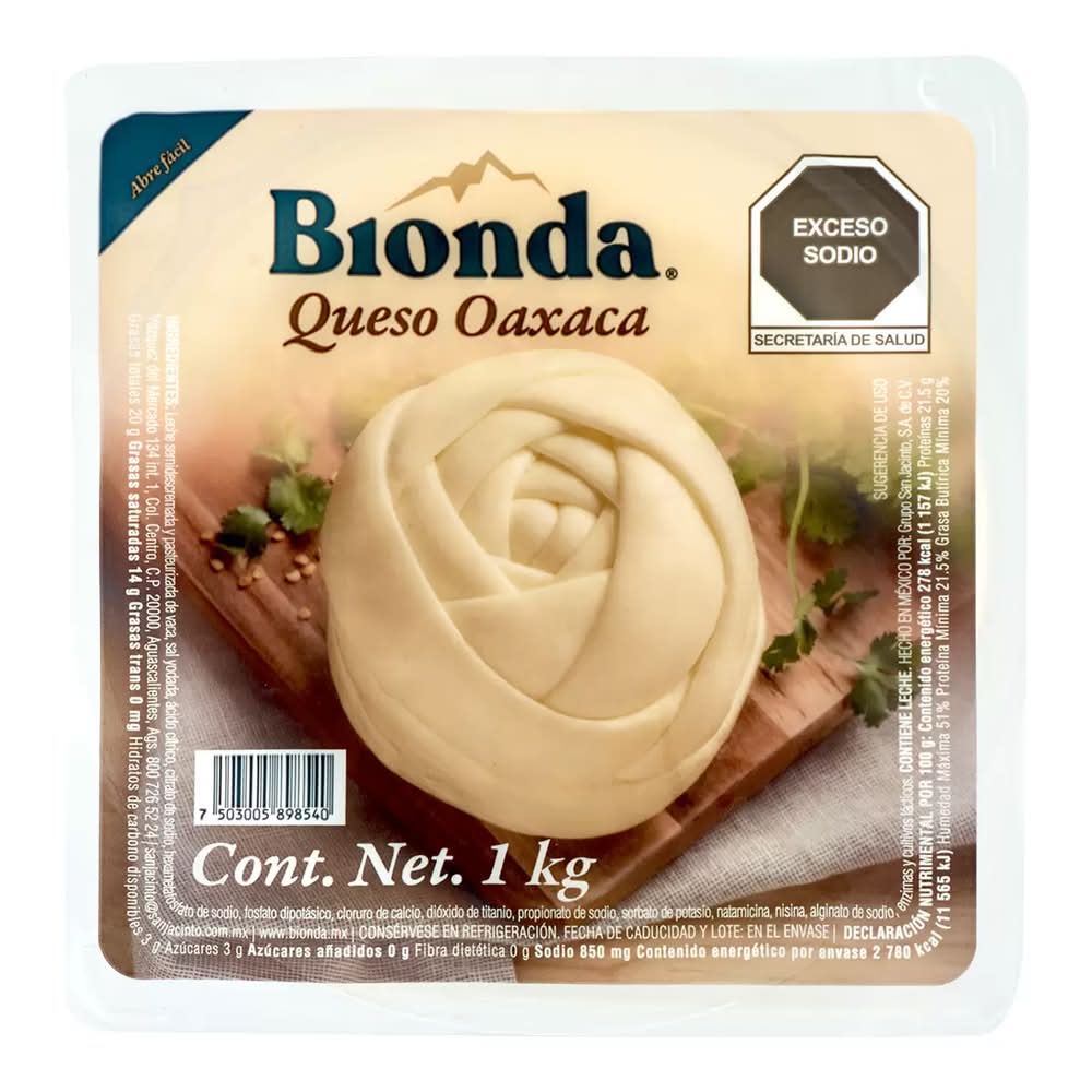 Bionda · Queso oaxaca (400 g)