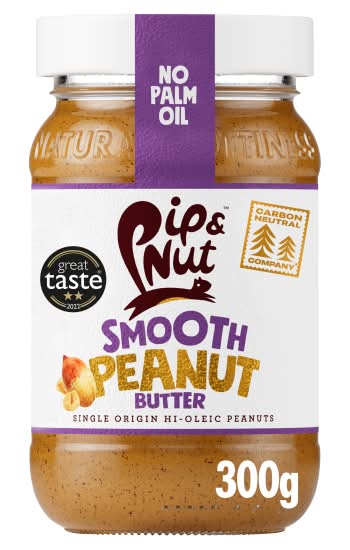 Pip & Nut Smooth Peanut Butter (300g)