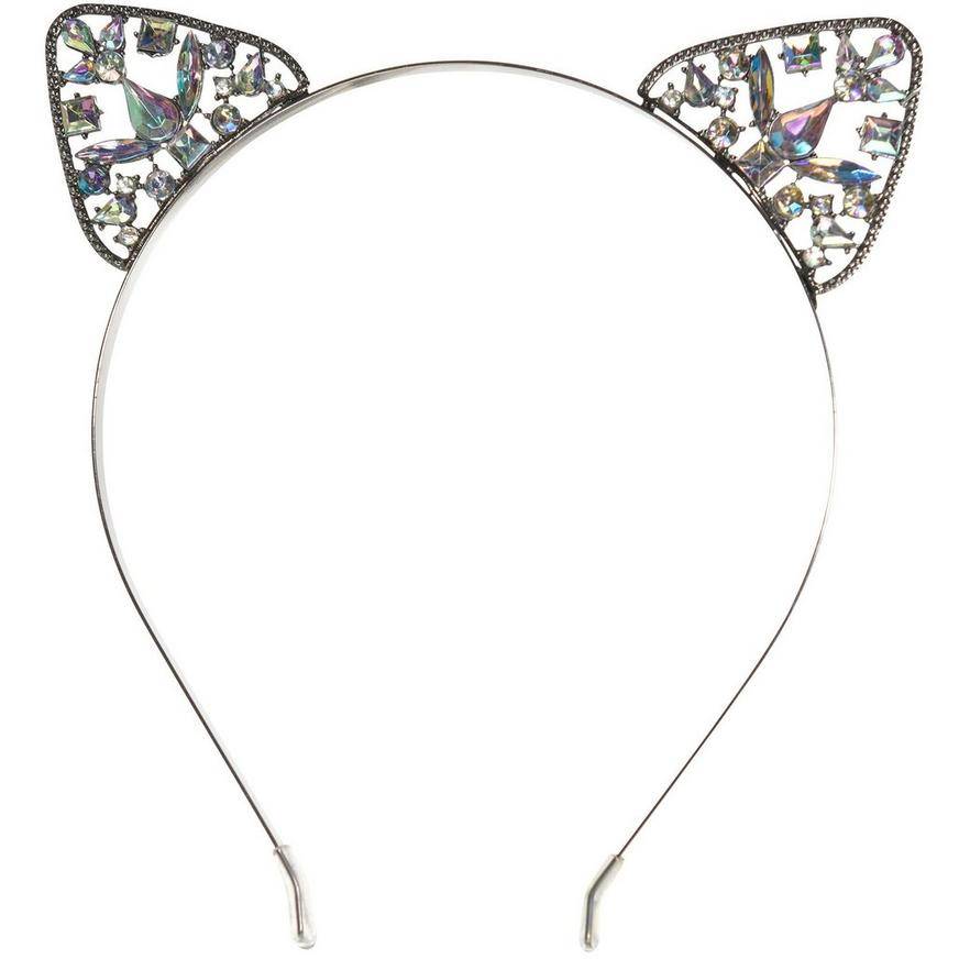 Rhinestone Cat Ears Headband