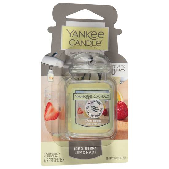 Yankee Candle Iced Berry Lemonade Car Air Freshener