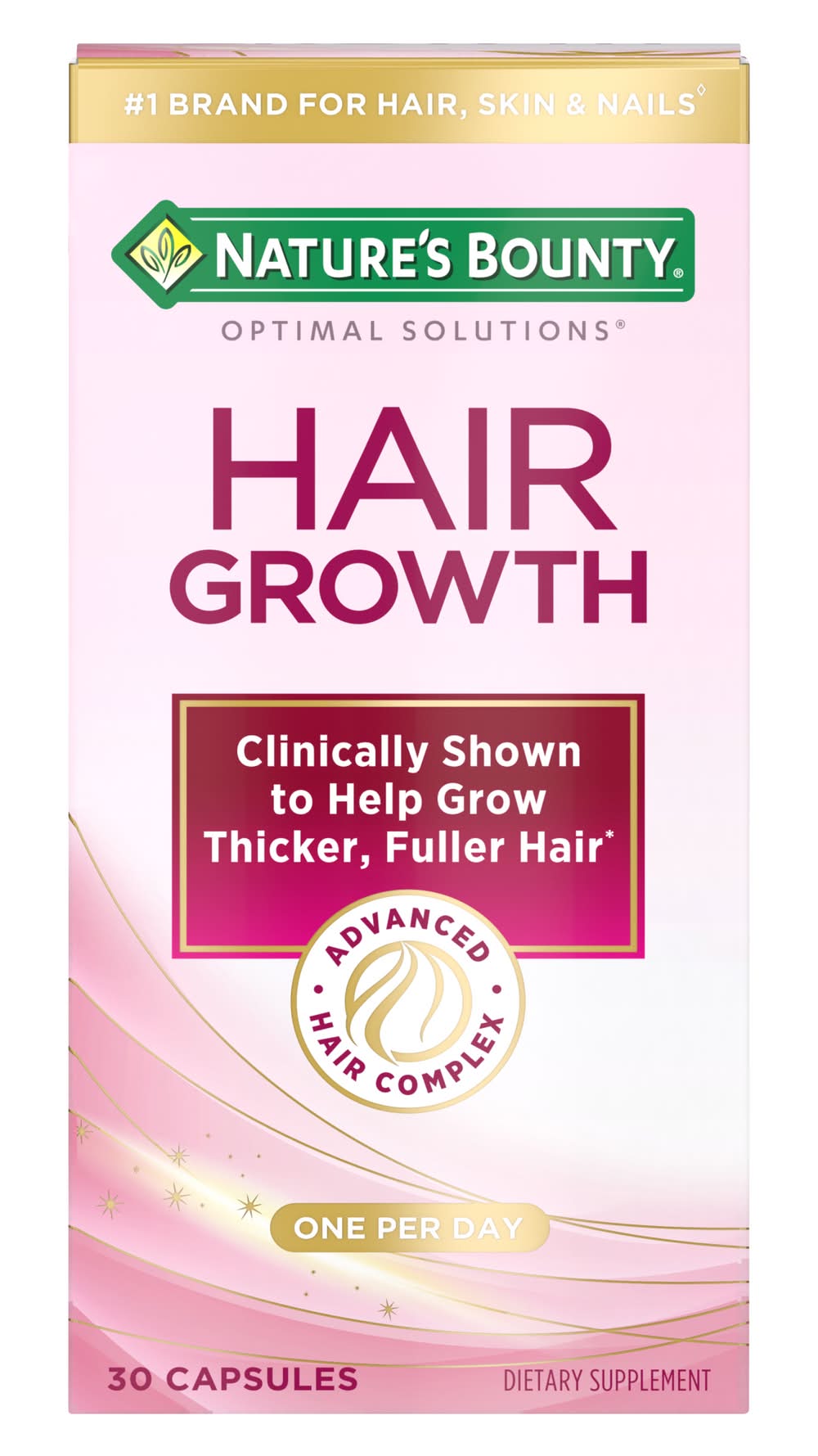 Nature's Bounty Hair Growth Capsules (30 ct)