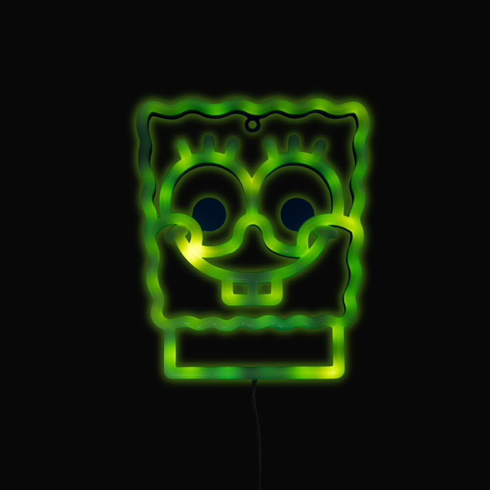 Licensed Neon Wall Art SpongeBob