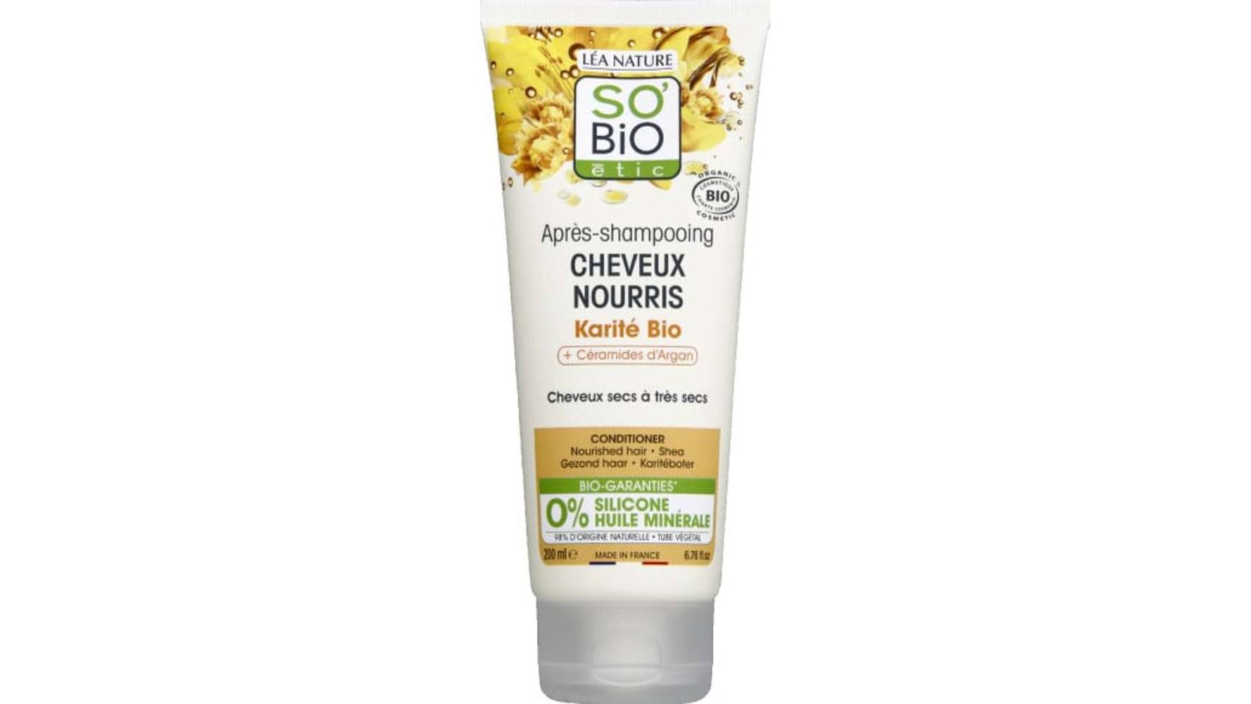 So'bio Etic - Après shampoing cheveux nourris karité (200 ml)