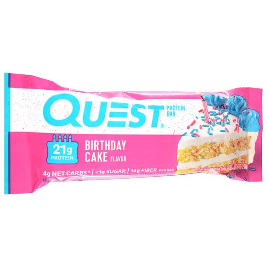 Quest Birthday Cake Flavor Protein Bar
