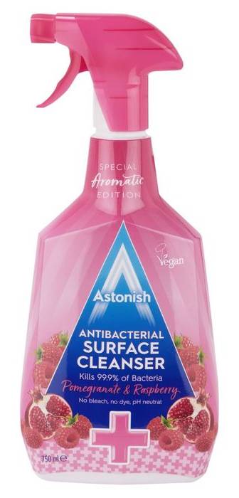 Astonish Antibacterial Surface Cleanser Pomegranate & Raspberry 750ml (406402)