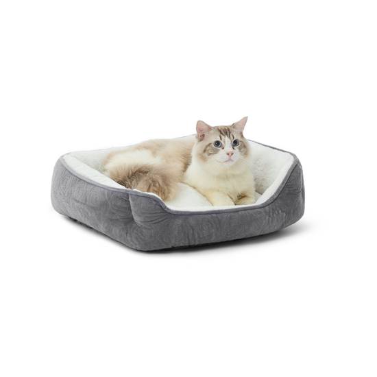 So Phresh Grey Open Kitten Cat Litter Box, 14 L X 10 W X 3.5 H