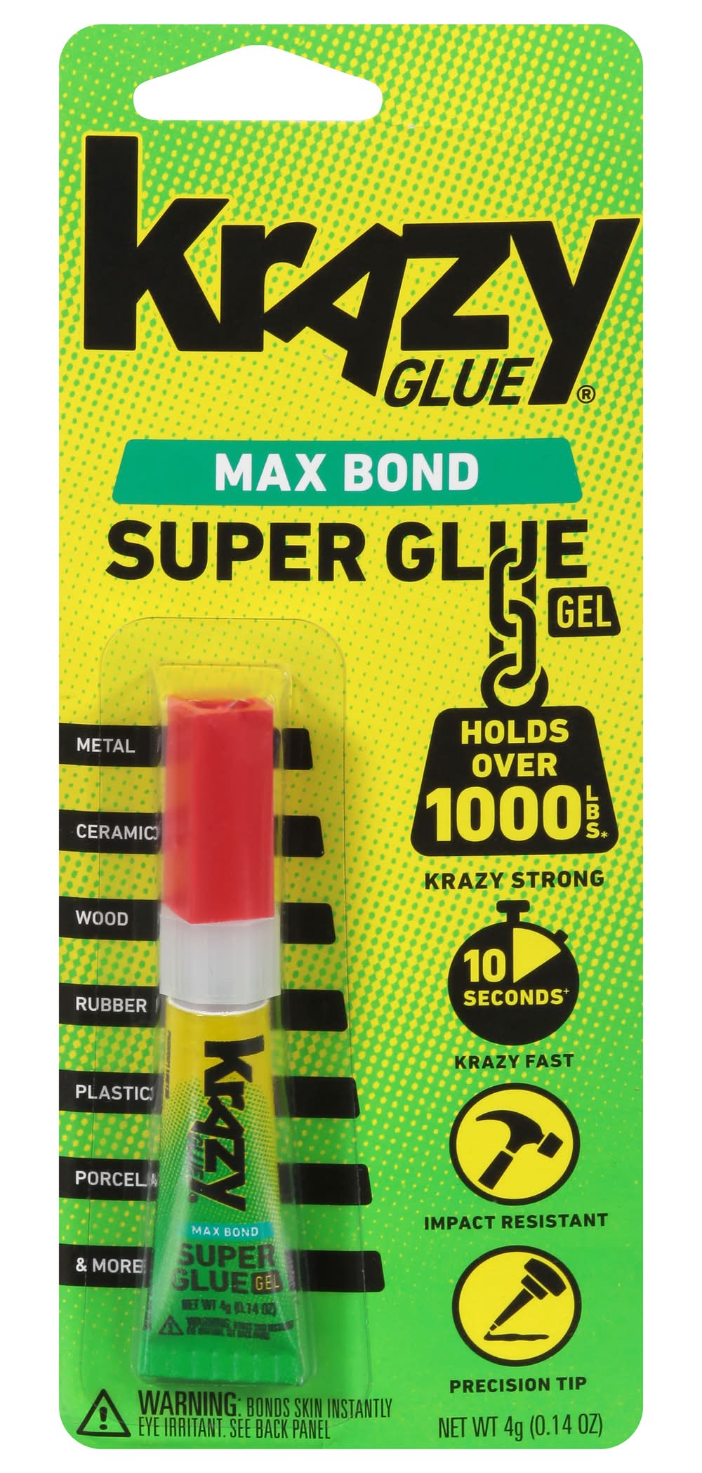 Krazy Glue Maximum Bond No Run Gel (0.2 oz)