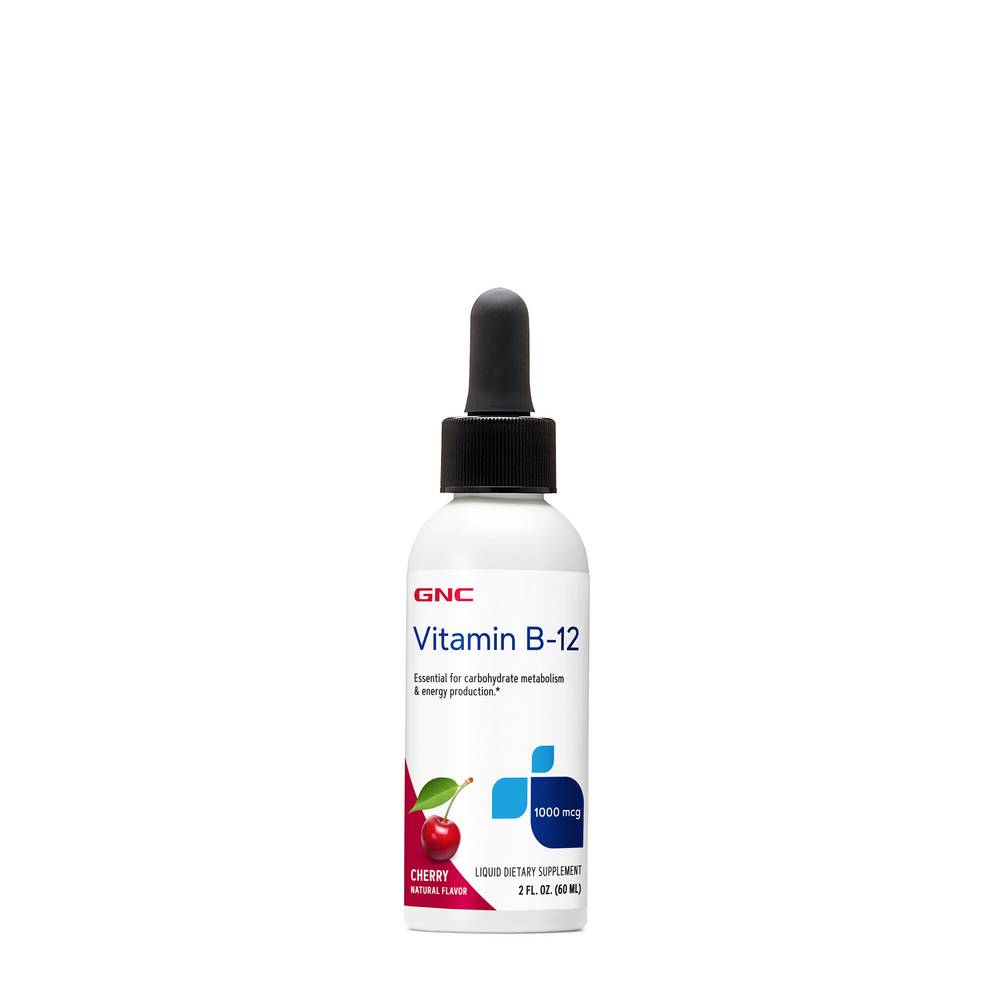 Vitamin B-12 1000 mcg - Cherry - 2 oz. (60 Servings)
